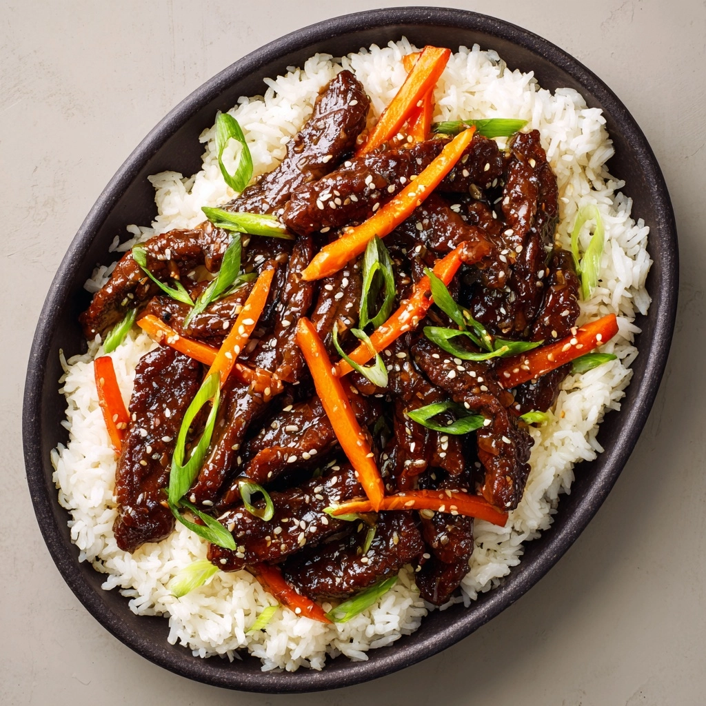 Mongolian Beef Recipe - Recipe Image
