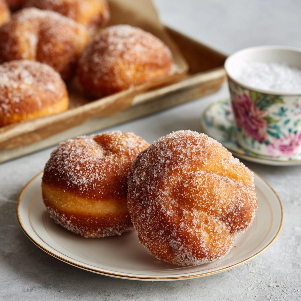 Cinnamon Sugar Twist Doughnuts Recipe - Recipe Image