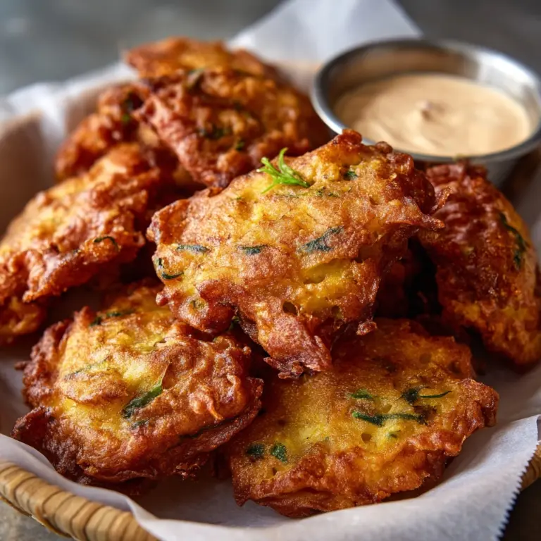 Dill Pickle Chicken Fritters Recipe