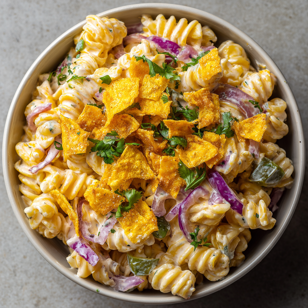 Cheesy Jalapeño Popper Pasta Salad Recipe