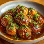 Honey Garlic Turkey Meatballs Recipe