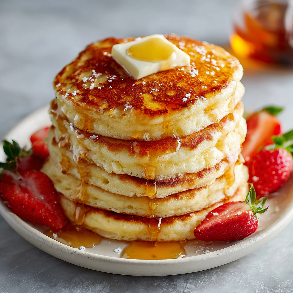 Oatmeal Pancakes Recipe - Recipe Image