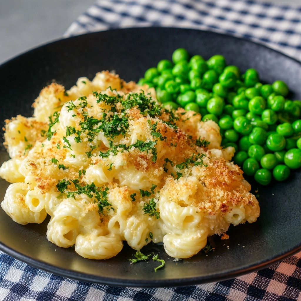 Parmesan Garlic Chicken Mac and Cheese Recipe - Recipe Image