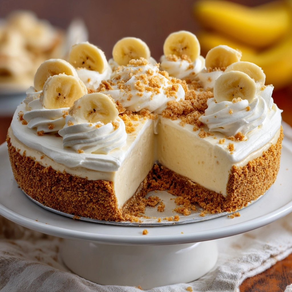 Banana Pudding Cheesecake Recipe - Recipe Image