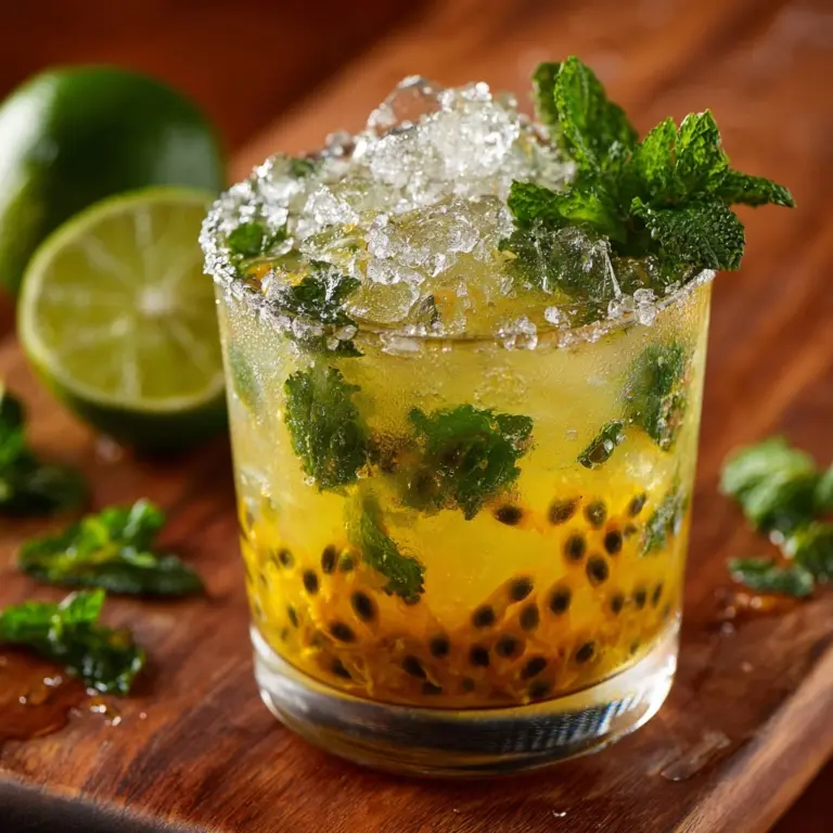 Passion Fruit Mojito – A Refreshing Tropical Delight Recipe
