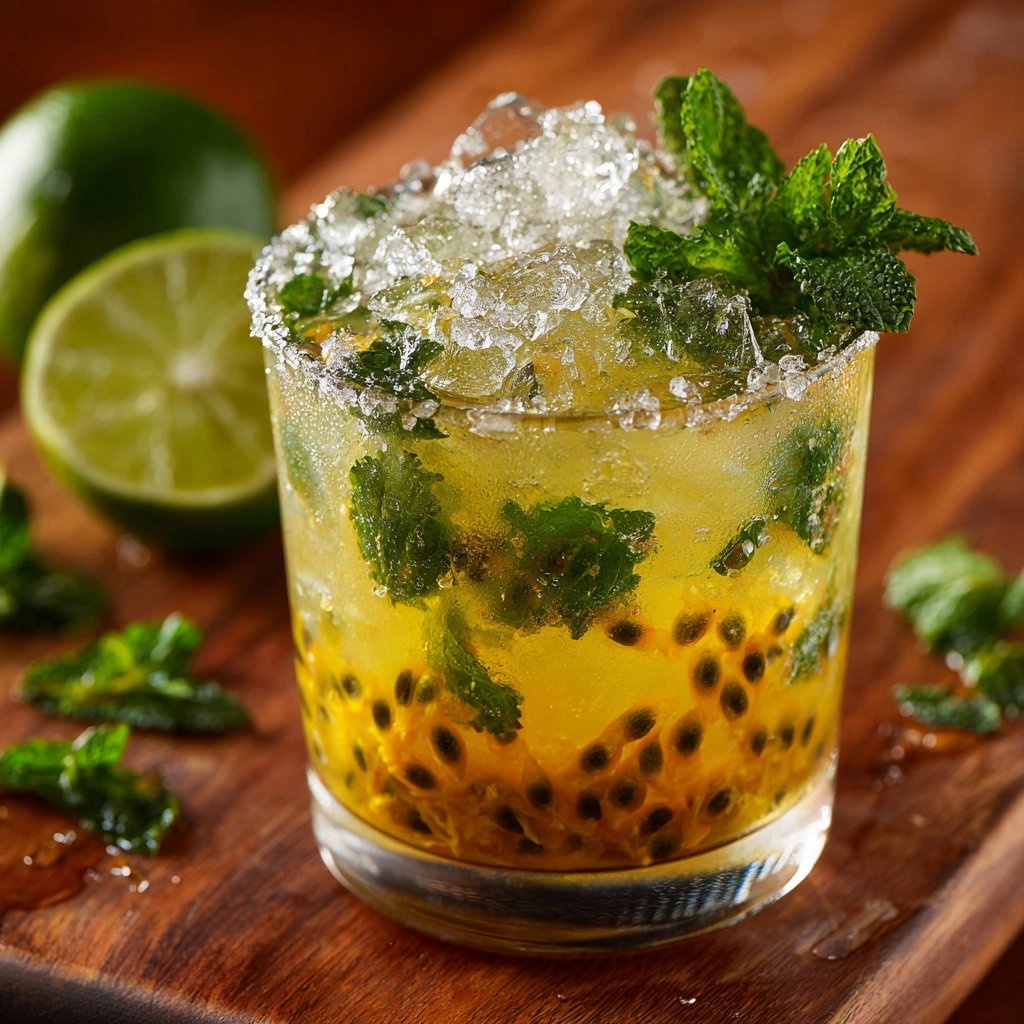 Passion Fruit Mojito – A Refreshing Tropical Delight Recipe - Recipe Image