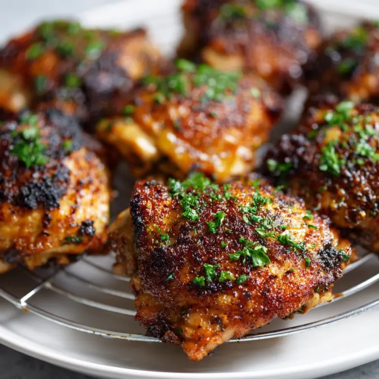 Air Fryer Chicken Thighs Recipe