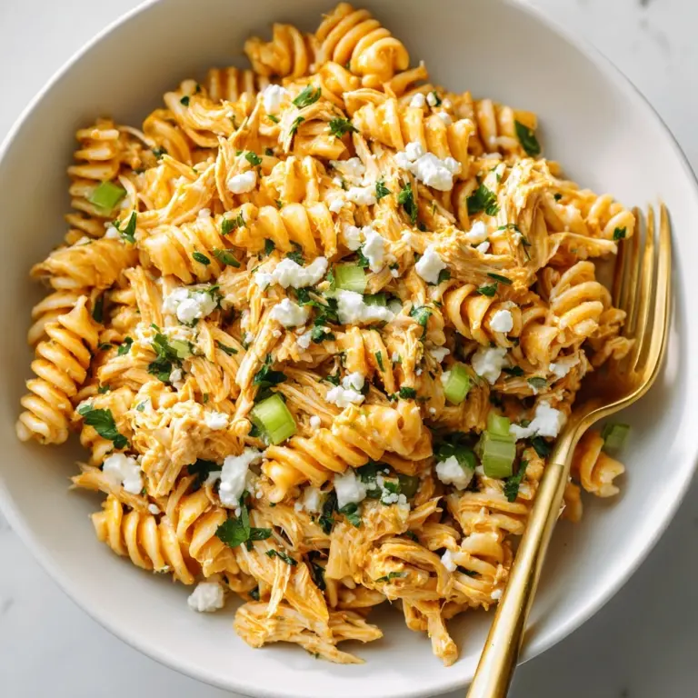 Buffalo Chicken Pasta Salad Recipe