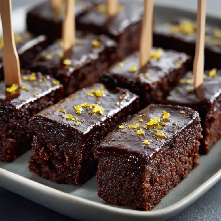 Brownies on a Stick Recipe