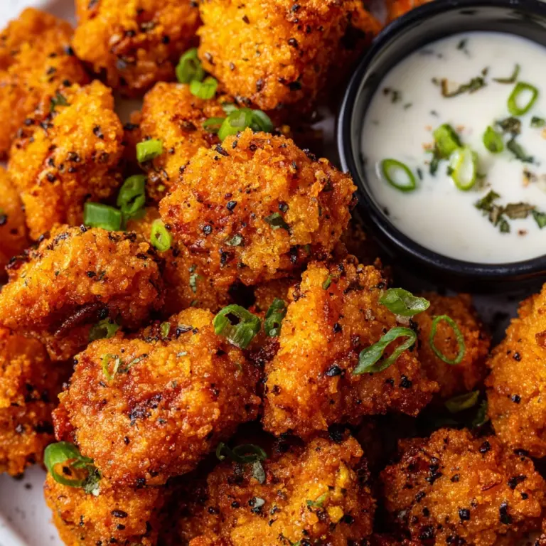 Cheesy Ranch Chicken Bites Recipe