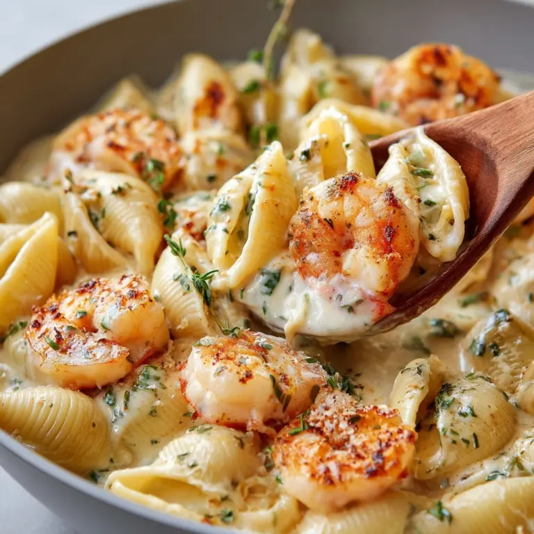 Creamy Jamaican Shrimp Rasta Pasta Recipe