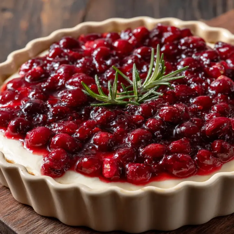 Baked Cream Cheese Cranberry Dip Recipe
