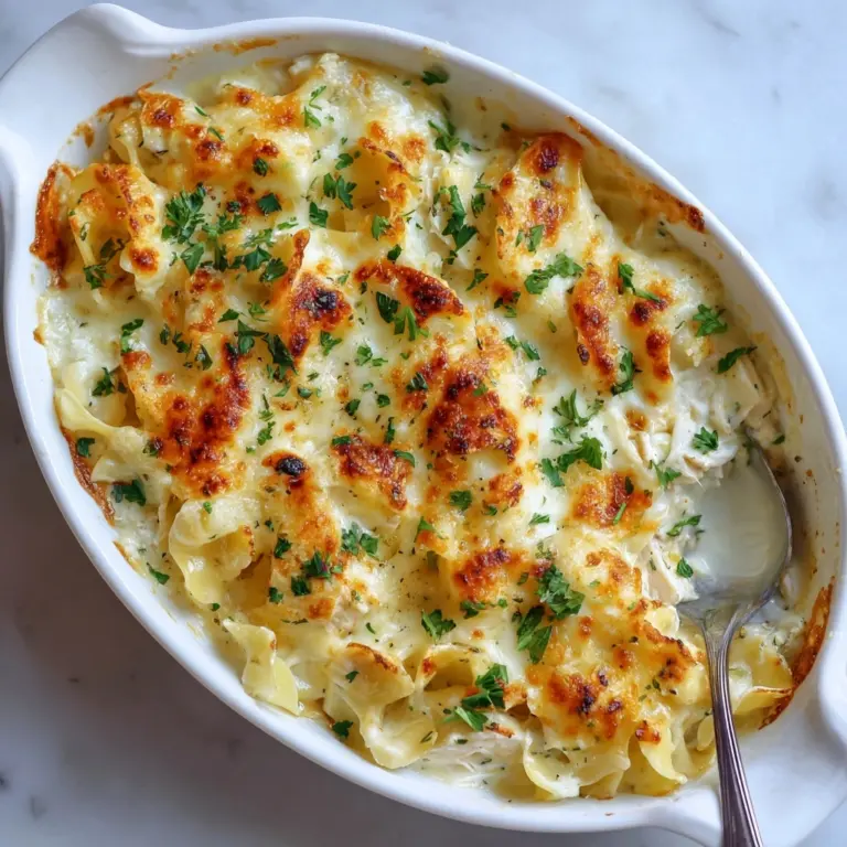 Easy Chicken Noodle Casserole Recipe