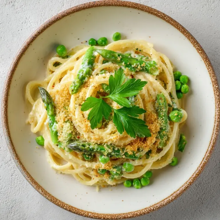Asparagus and Lemon Pasta Recipe