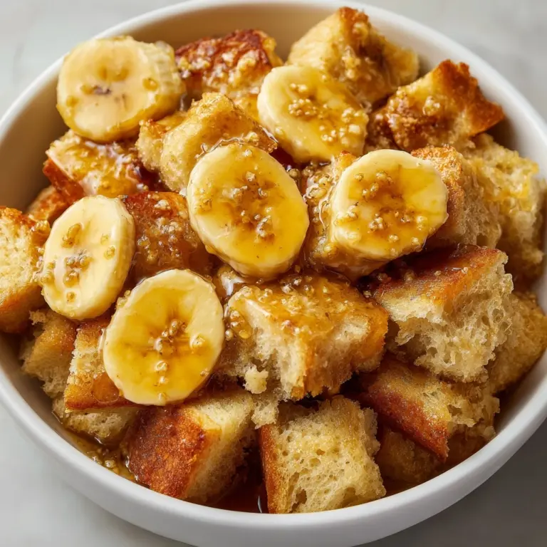 Bananas Foster Bread Pudding Recipe