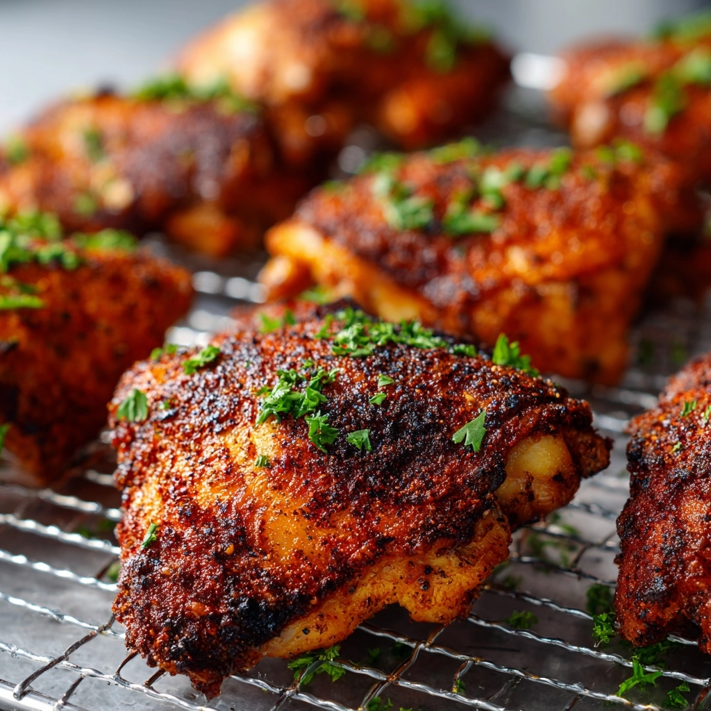 Air Fryer Chicken Thighs Recipe - Recipe Image