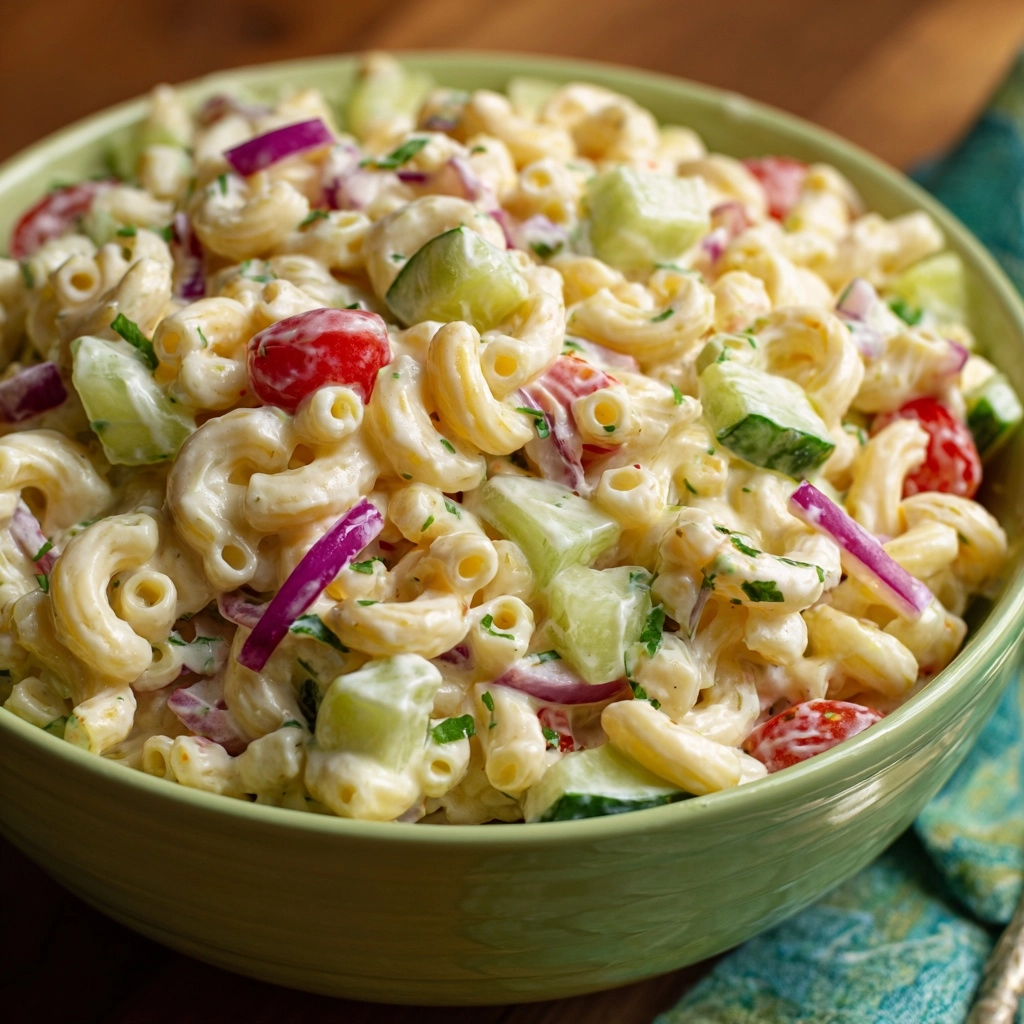 Classic Macaroni Salad: An Amazing Ultimate Recipe - Recipe Image