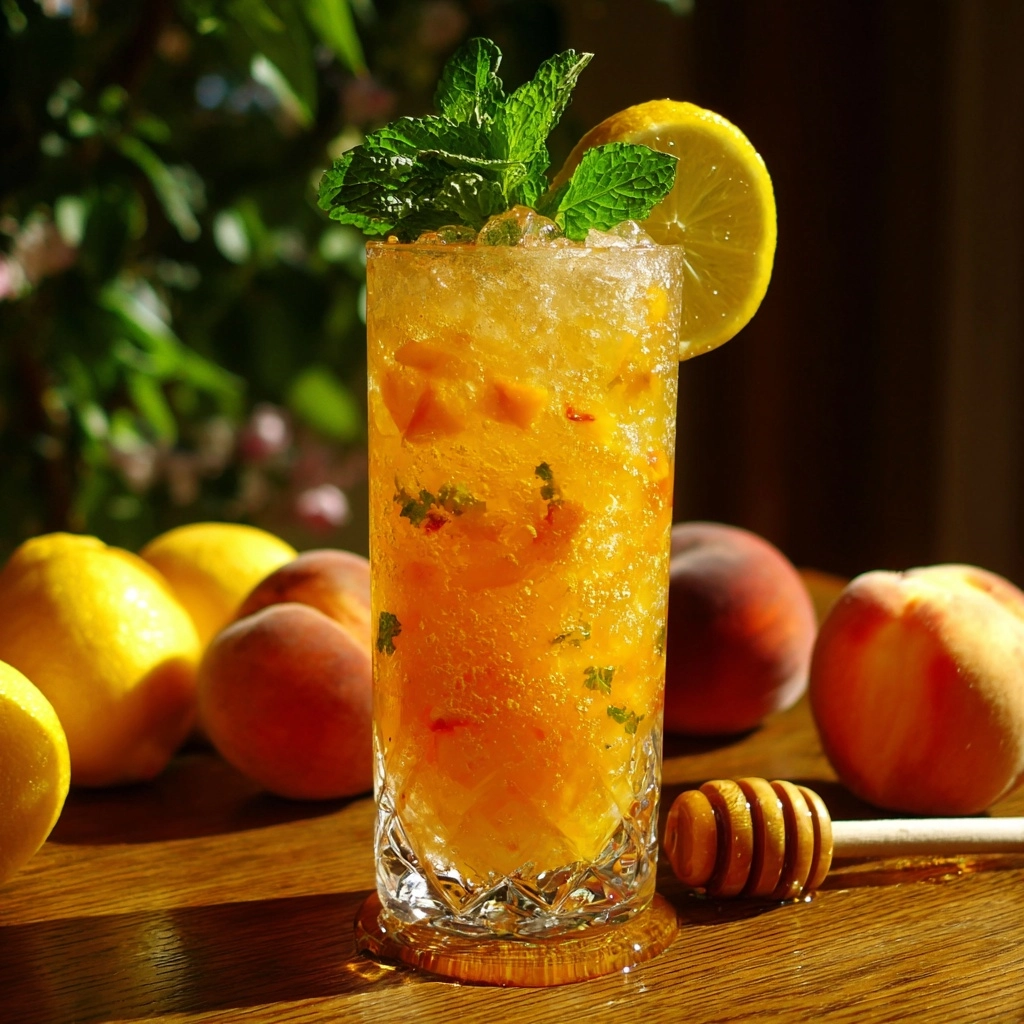 Frozen Peach Lemonade: The Ultimate Summer Refreshment Recipe - Recipe Image