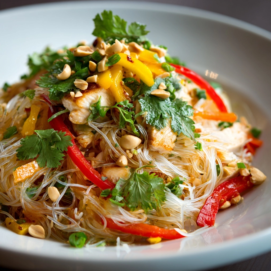 Creamy Chicken Curry Noodles Recipe - Recipe Image