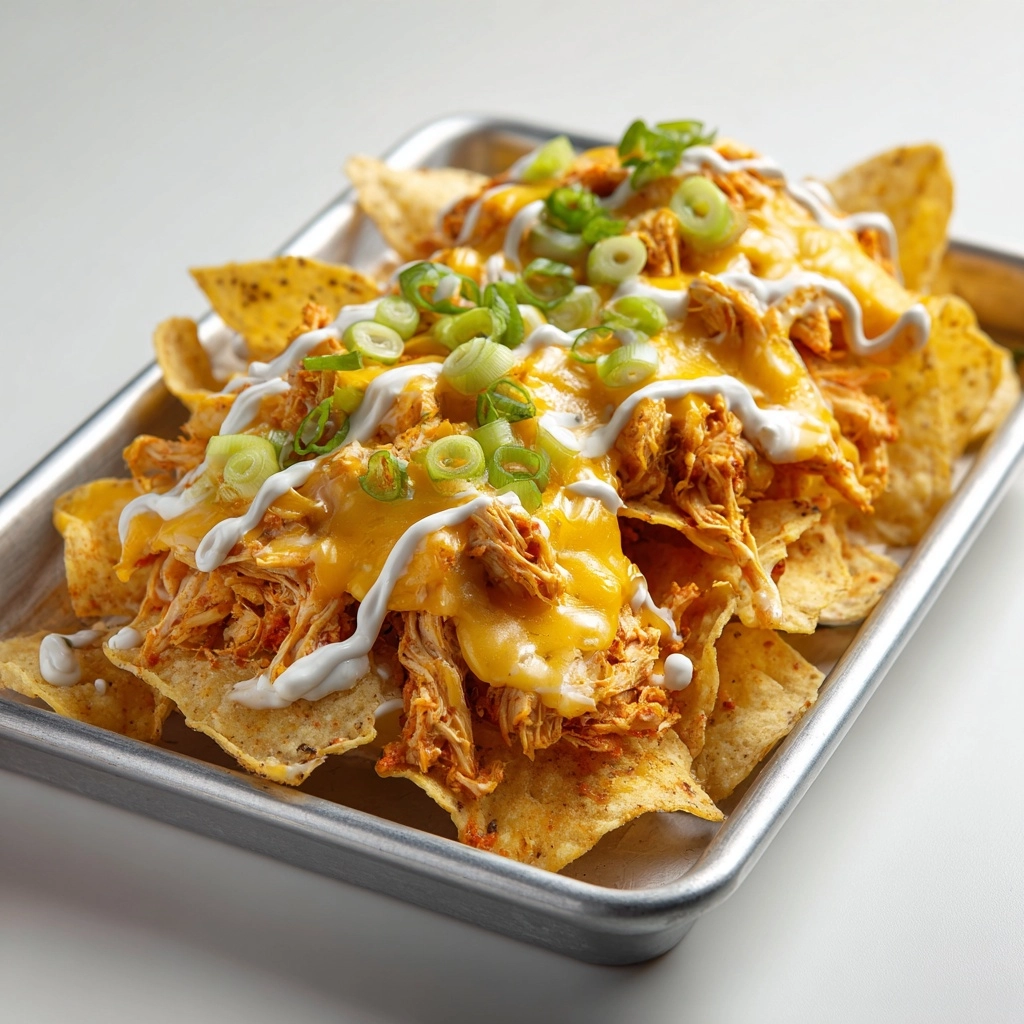 Buffalo Chicken Nachos Recipe - Recipe Image