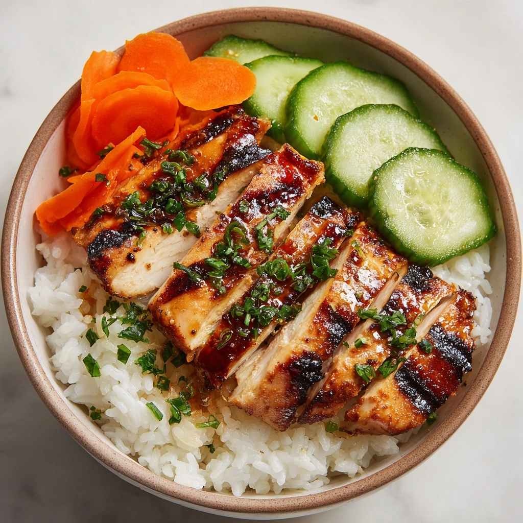 Grilled Chicken Rice Bowl Recipe - Recipe Image