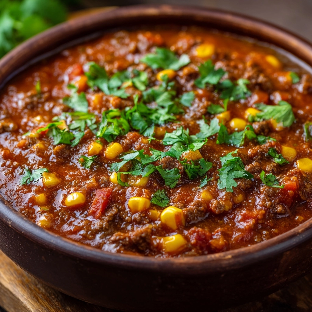 Ground Beef Enchilada Soup Recipe - Recipe Image