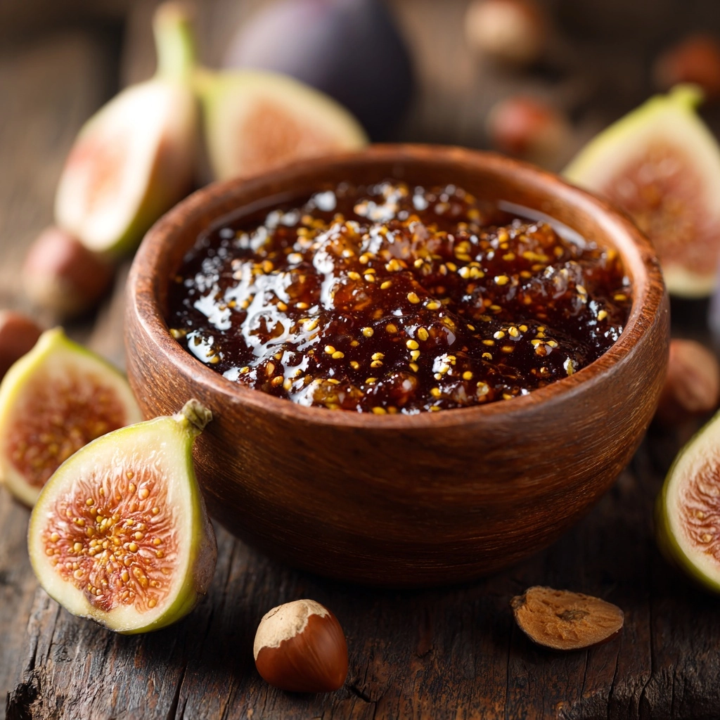Fig and Hazelnut Preserves Recipe - Recipe Image