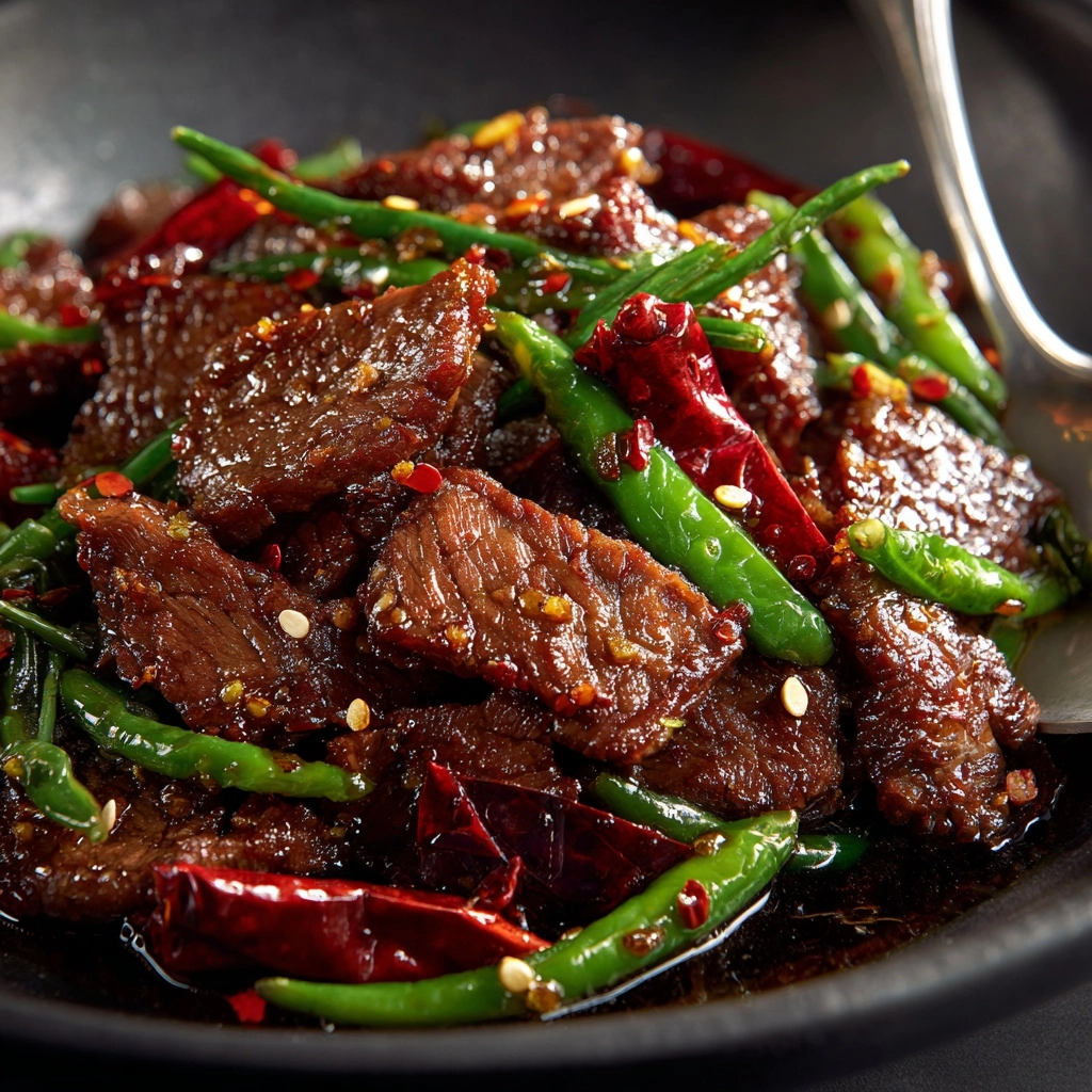 Thai Hot and Spicy Beef Recipe - Recipe Image