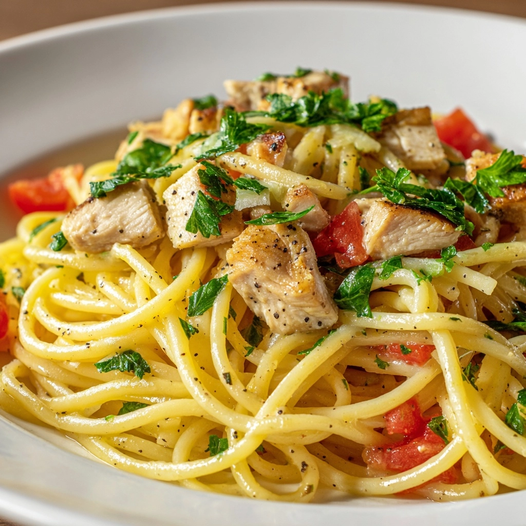 Monterey Chicken Spaghetti Recipe - Recipe Image