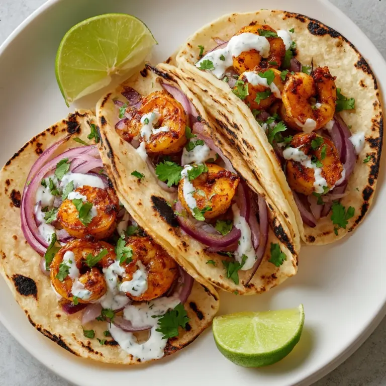 Quick Shrimp Tacos Recipe