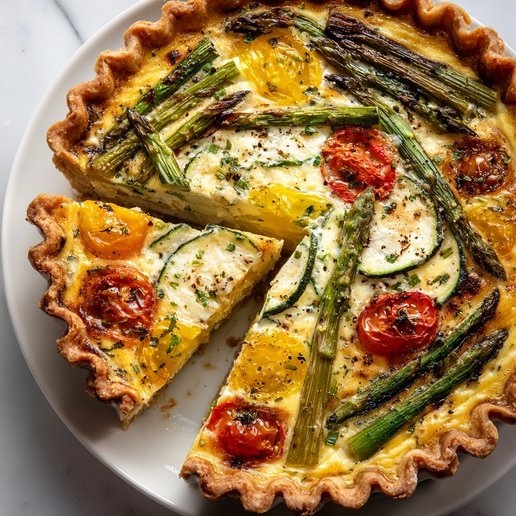 Spring Vegetable Quiche Recipe - Recipe Image