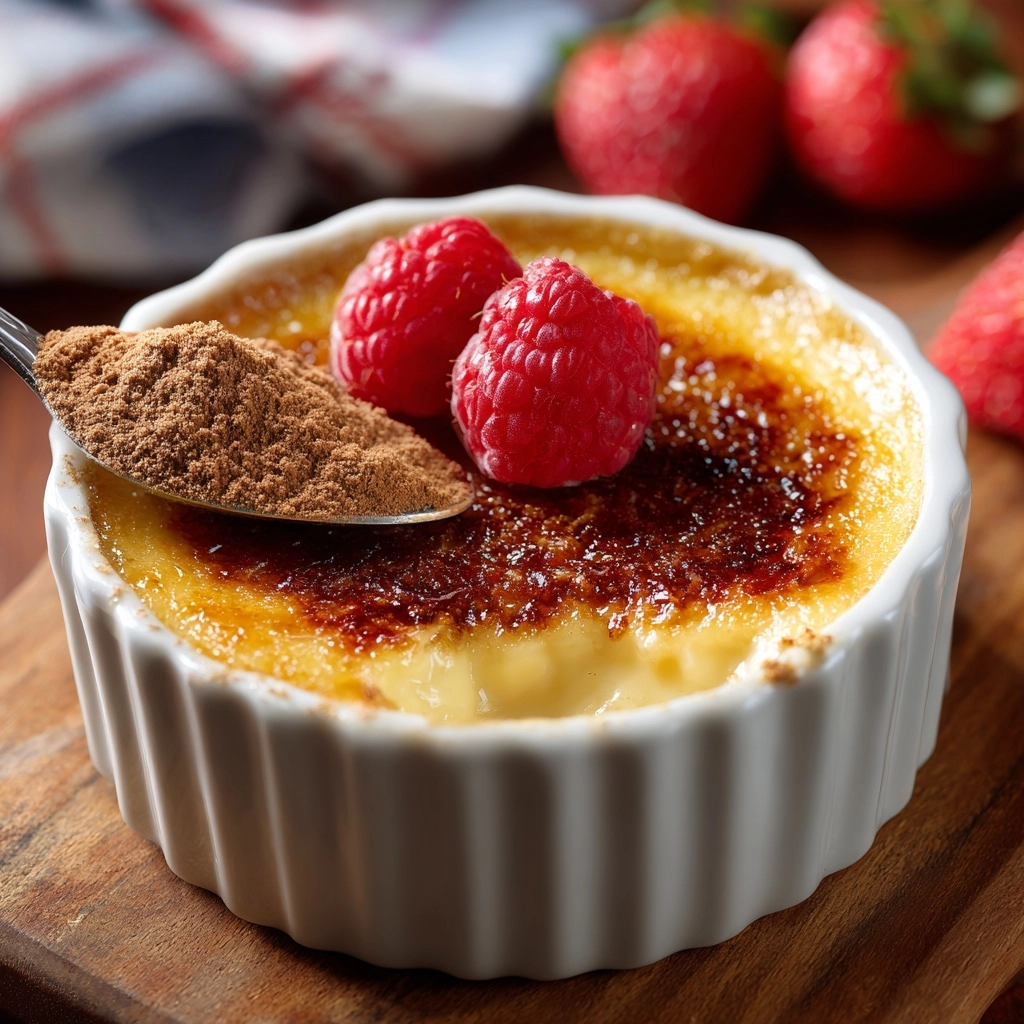 Amish Baked Custard Recipe - Recipe Image