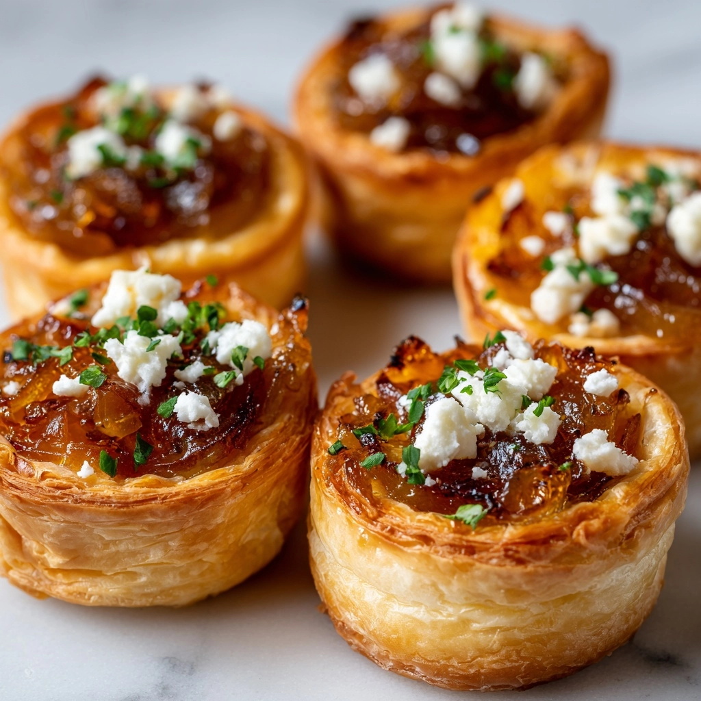 Caramelized Onion Tarts Recipe - Recipe Image
