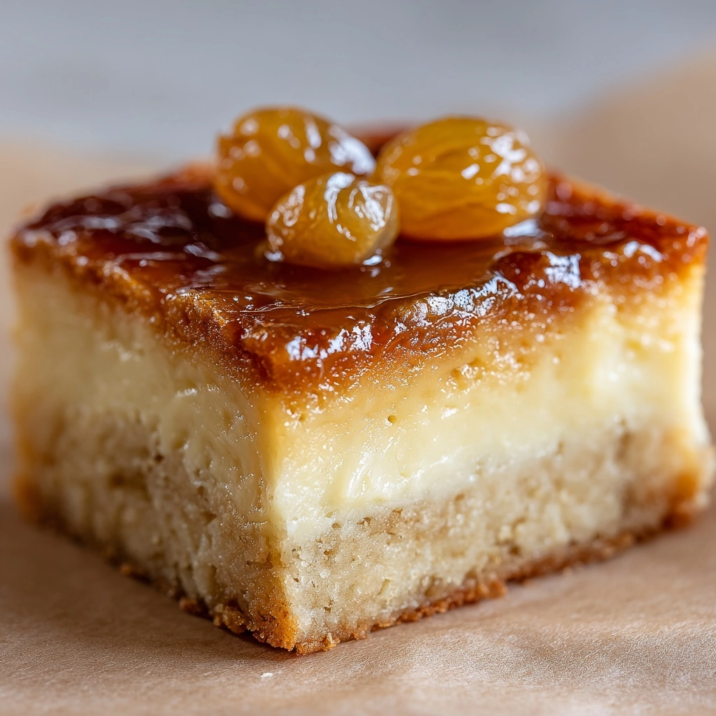 Date Custard Cake Recipe - Recipe Image