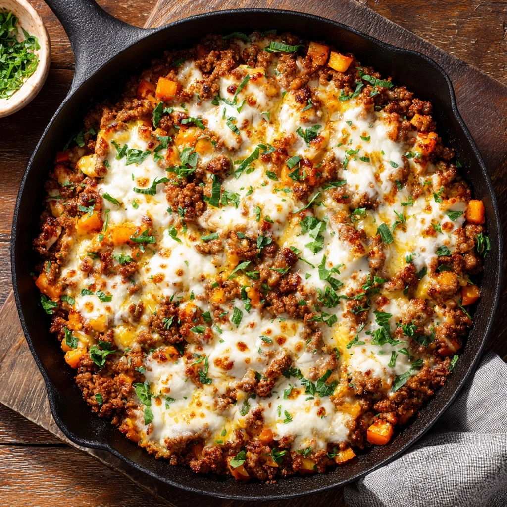 Ground Turkey Pepper Skillet Recipe - Recipe Image