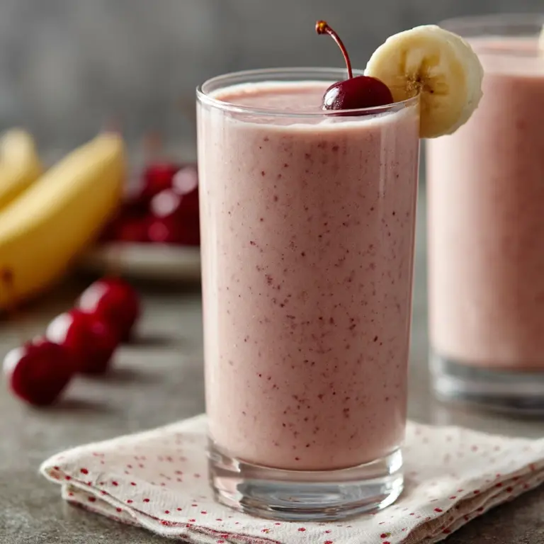 Cherry Banana Smoothie Recipe