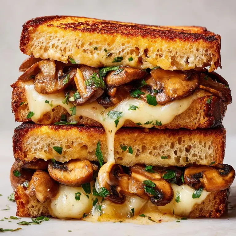 Mushroom Sandwich Melts Recipe