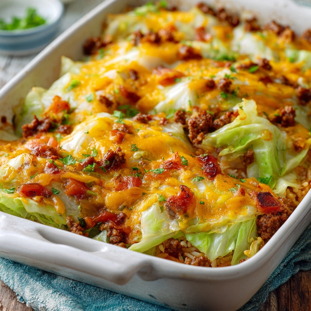 Cabbage Beef Bake Recipe - Recipe Image