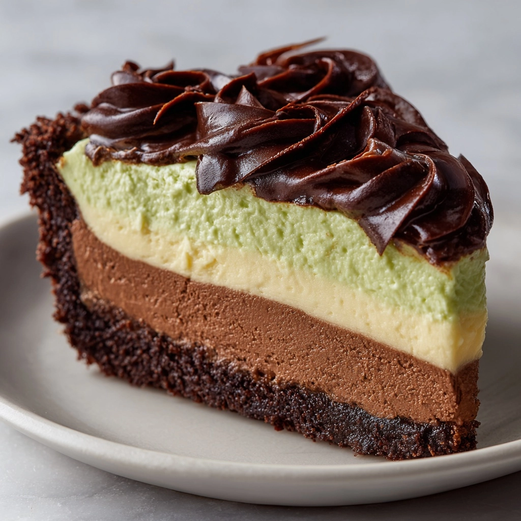 Chocolate Avocado Pie Recipe - Recipe Image