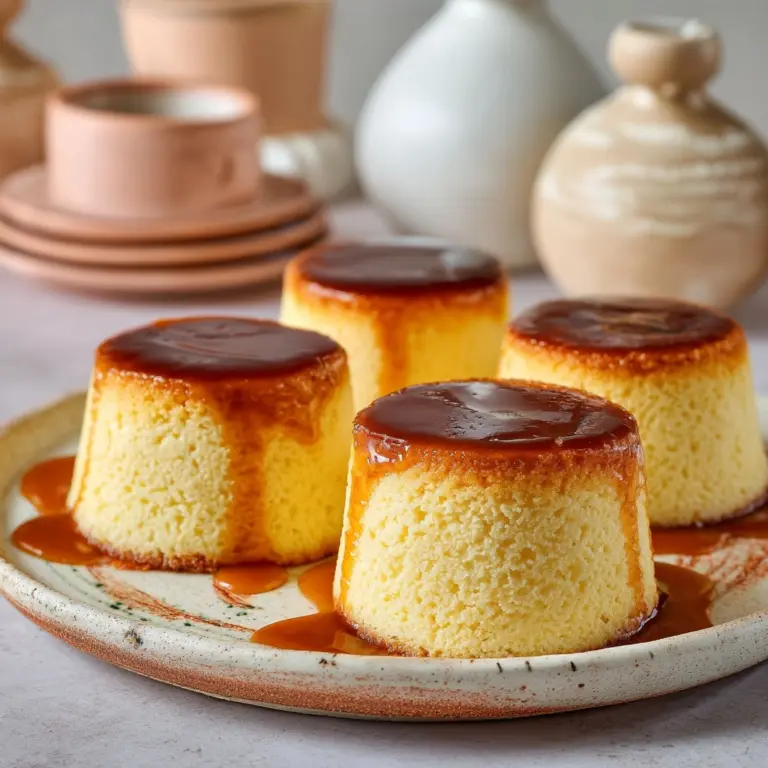 Mini Chinese Sponge Cakes Recipe