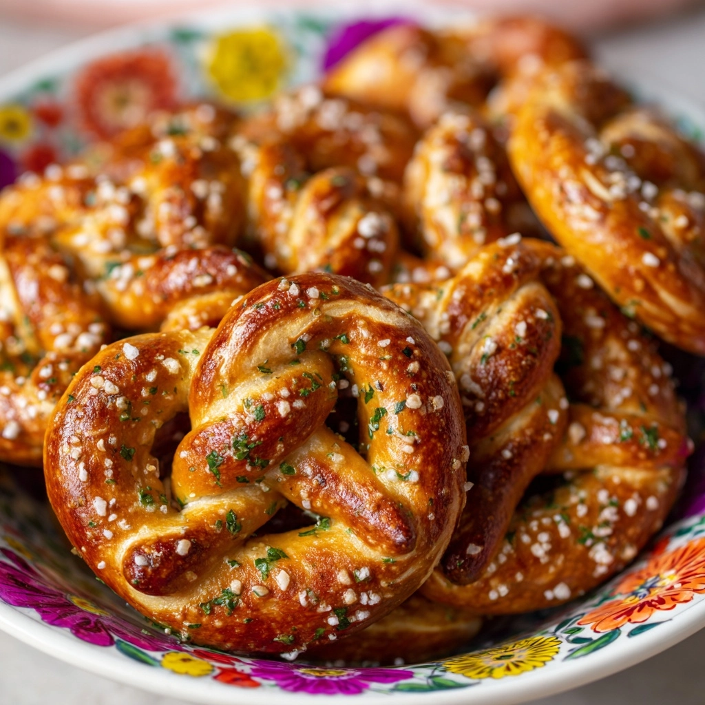 Garlic Ranch Pretzels Recipe - Recipe Image