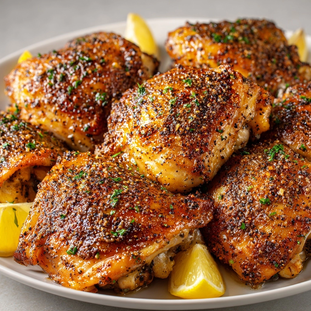 Juicy Baked Chicken Thighs Recipe - Recipe Image