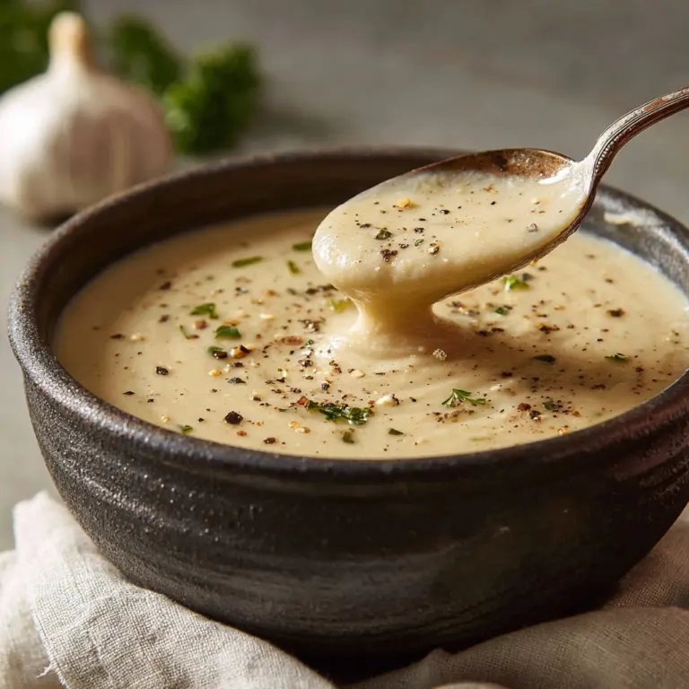 White Garlic Pizza Sauce Recipe