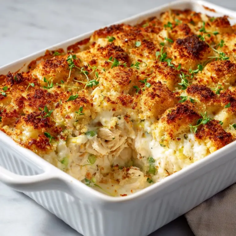 Chicken & Stuffing Casserole Recipe
