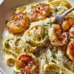 Shrimp Fettuccine Alfredo Recipe