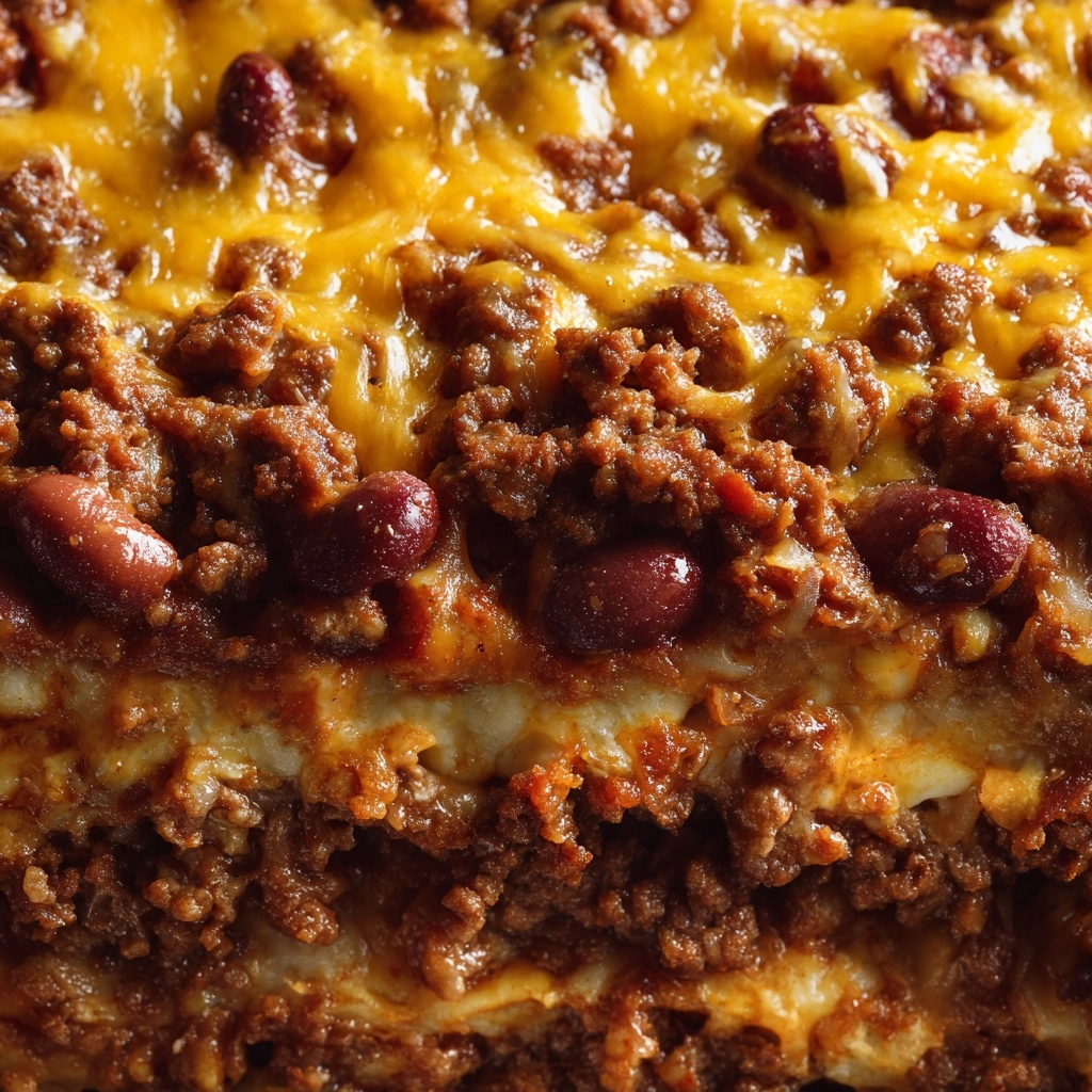 Baked Beans & Ground Beef Casserole Recipe - Recipe Image