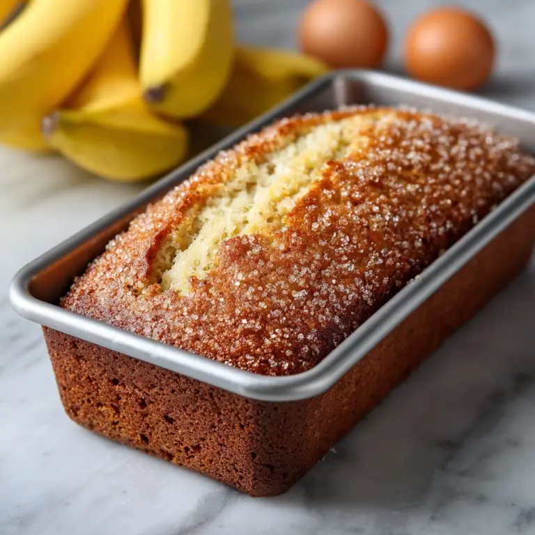 Snickerdoodle Banana Bread Recipe