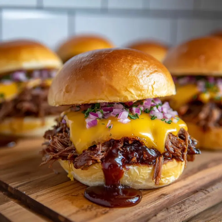 Hawaiian BBQ Beef Sliders Recipe