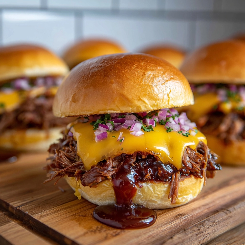 Hawaiian BBQ Beef Sliders Recipe
