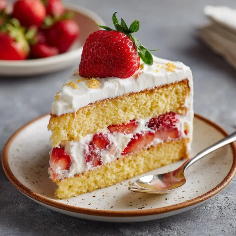 Japanese Strawberry Cake Recipe